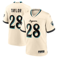 Tlead J.Jaguars #28 Fred Taylor Natural  2026 Rivalries Collection Game Stitched Jerseys