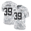 Tlead J.Jaguars #39 Cam Little Player Arctic Camo Salute To Service Limited Game Stitched Jerseys