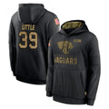 Tlead J.Jaguars #39 Cam Little Player Black Salute to Service Hoodies Limited Game Stitched Jerseys
