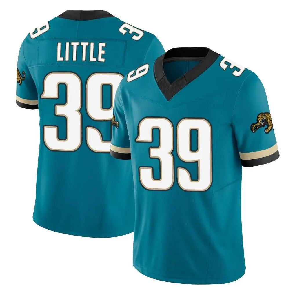 Tlead J.Jaguars #39 Cam Little Player Teal Prowler Throwback Vapor F.U.S.E. Limited Home Game Stitched Jerseys