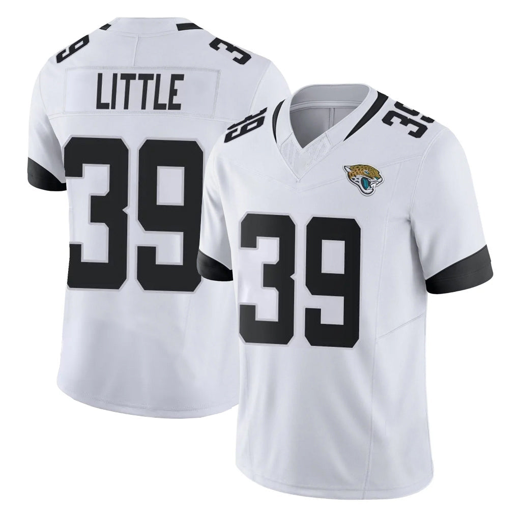 Tlead J.Jaguars #39 Cam Little Player White Vapor F.U.S.E. Limited Home Game Stitched Jerseys