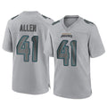 Tlead J.Jaguars #41 Josh Hines-Allen Player Gray Atmosphere Fashion Home Game Stitched Jerseys