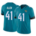 Tlead J.Jaguars #41 Josh Hines-Allen Player Teal Vapor F.U.S.E. Limited Home Game Stitched Jerseys