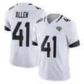 Tlead J.Jaguars #41 Josh Hines-Allen Player White Vapor F.U.S.E. Limited Home Game Stitched Jerseys