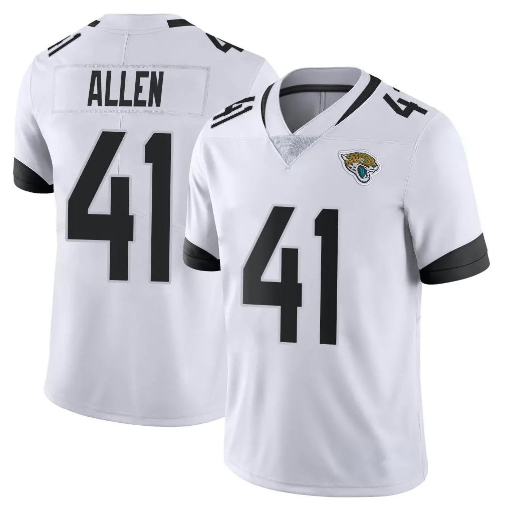 Tlead J.Jaguars #41 Josh Hines-Allen Player White Vapor Untouchable Limited Home Game Stitched Jerseys