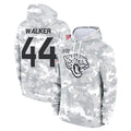 Tlead J.Jaguars #44 Travon Walker Player Arctic Camo Salute to Service Hoodies Limited Game Stitched Jerseys
