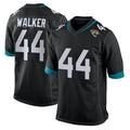 Tlead J.Jaguars #44 Travon Walker Player Black Home Game Stitched Jerseys