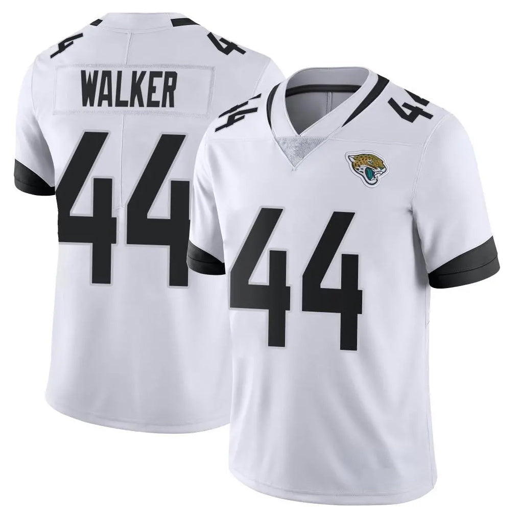 Tlead J.Jaguars #44 Travon Walker Player White Vapor Untouchable Limited Home Game Stitched Jerseys