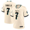 Tlead J.Jaguars #7 Brian Thomas Jr. Natural 2026 Rivalries Collection Game Stitched Jerseys