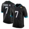 Tlead J.Jaguars #7 Brian Thomas Jr. Player Black Home Game Stitched Jerseys