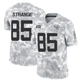 Tlead J.Jaguars #85 Brenton Strange Player Arctic Camo Salute To Service Limited Game Stitched Jerseys