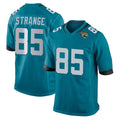 Tlead J.Jaguars #85 Brenton Strange Player Teal Home Game Stitched Jerseys