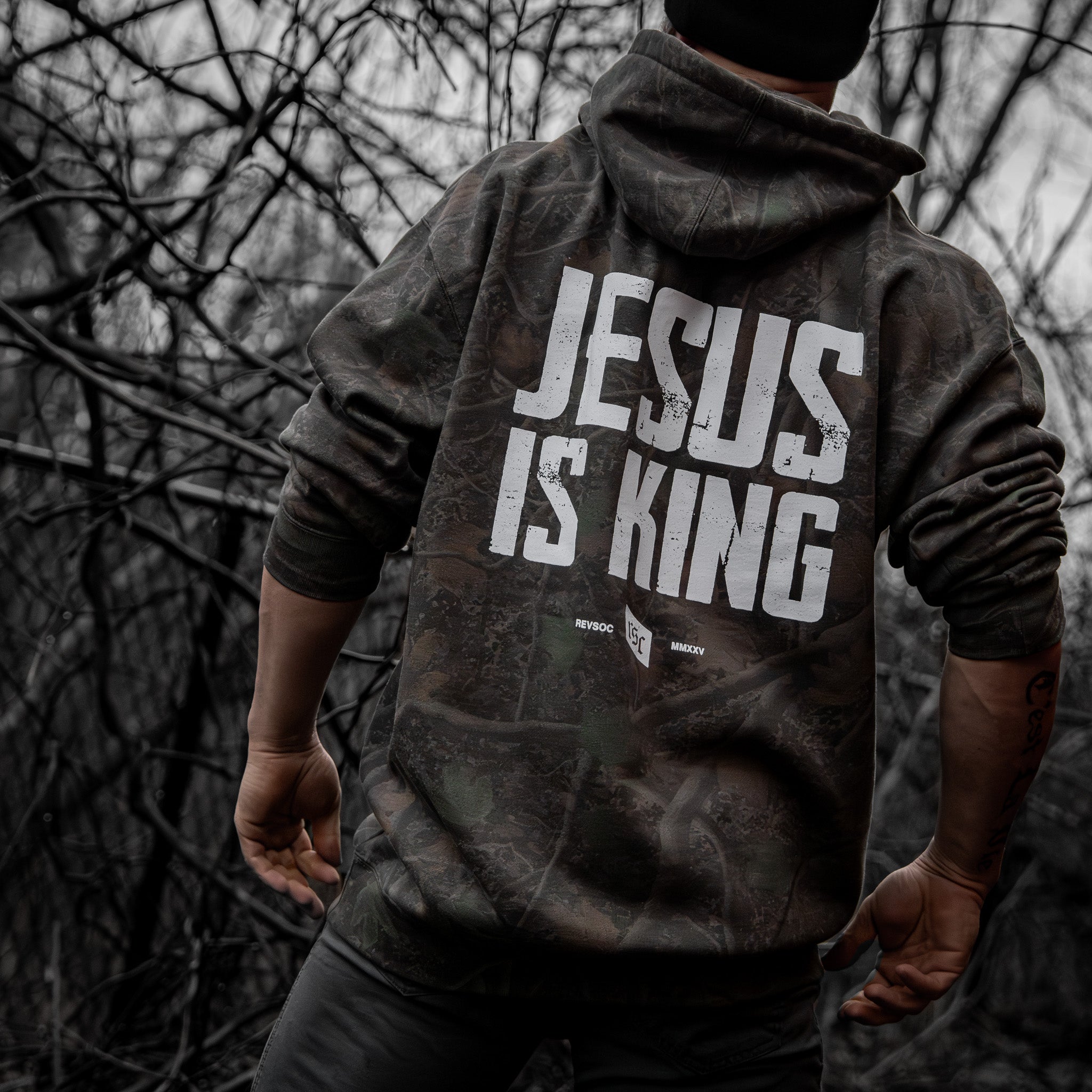 CustomNameinc cheap jerseys Ordering Jesus Is King Heavyweight Hoodie