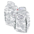 Tlead KC.Chiefs Arctic Camo Salute to Service Hoodies Limited Game Blank Player Stitched Jerseys
