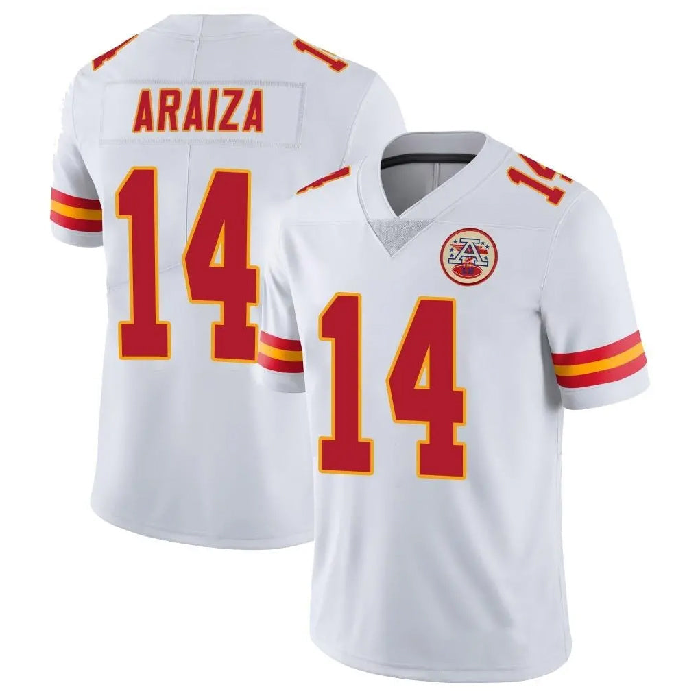 Tlead KC.Chiefs #14 Matt Araiza Player White Limited Vapor Untouchable Home Game Stitched Jerseys