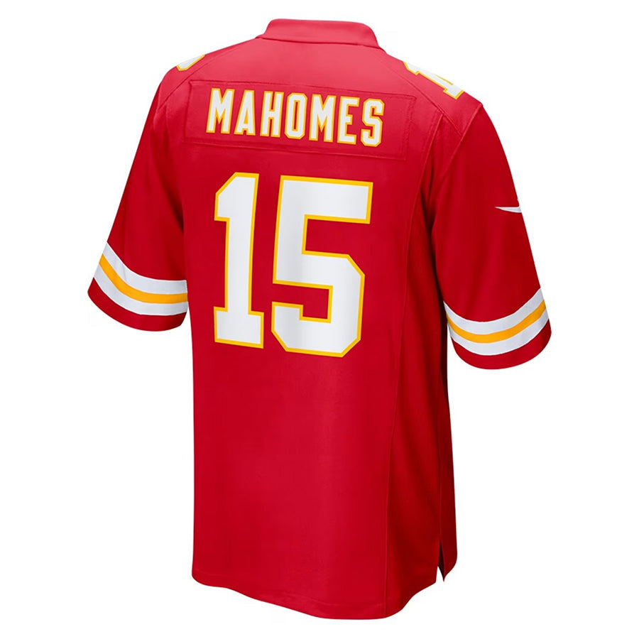 Tlead KC.Chiefs #15 Patrick Mahomes Player Red Home Game Stitched Jerseys