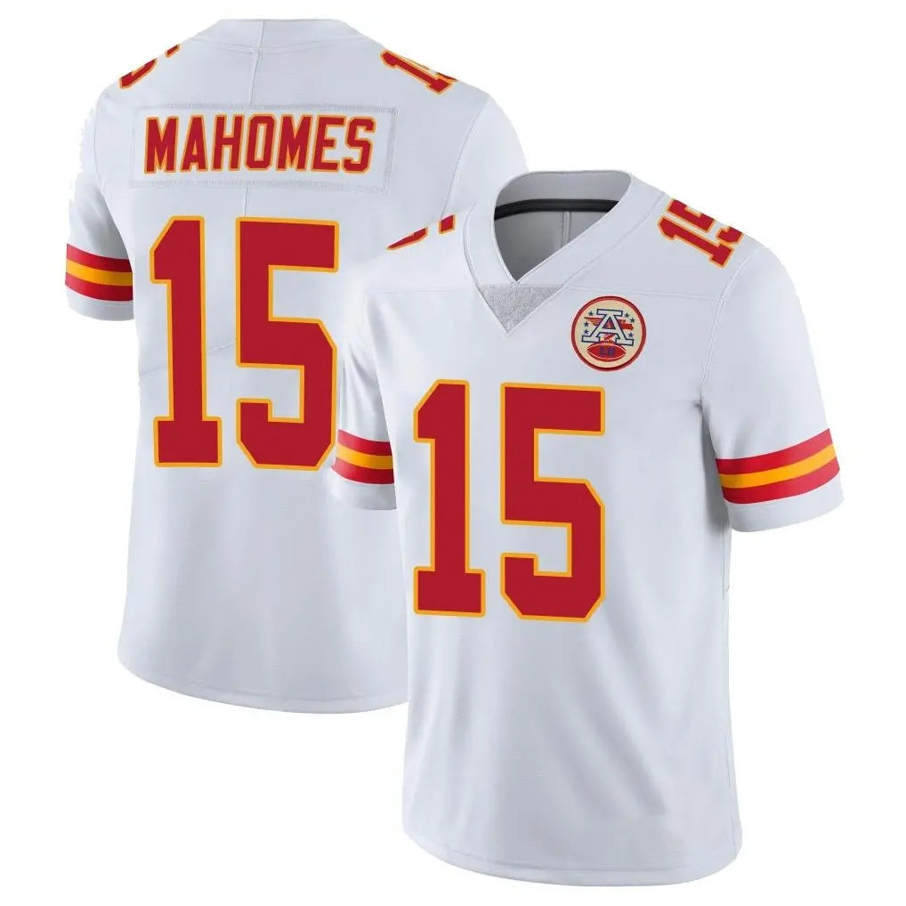 Tlead KC.Chiefs #15 Patrick Mahomes Player White Limited Vapor Untouchable Home Game Stitched Jerseys