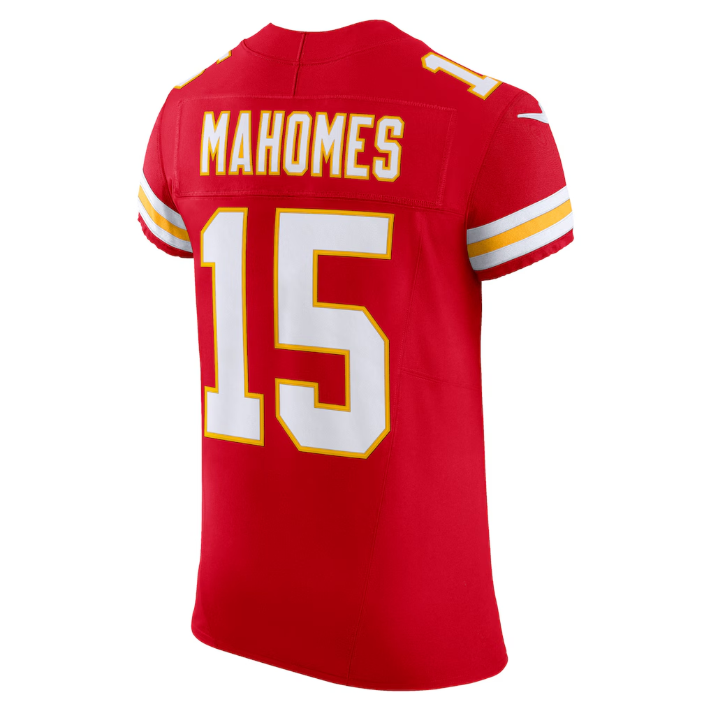 Tlead KC.Chiefs #15 Patrick Mahomes Red Team Vapor F.U.S.E. Elite Stitched Jerseys