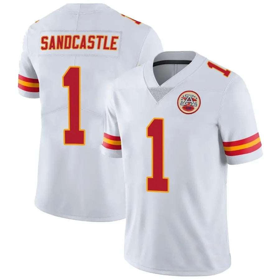 Tlead KC.Chiefs #1 Xavier Worthy Player White Vapor Limited Stitched Jerseys