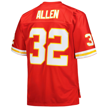 Tlead KC.Chiefs #32 Marcus Allen Mitchell & Ness Red Big & Tall 1994 Retired Player Replica Jersey