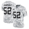 Tlead KC.Chiefs #52 Creed Humphrey Player Arctic Camo Salute To Service Limited Game Stitched Jerseys