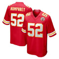 Tlead KC.Chiefs #52 Creed Humphrey Player Red Home Game Stitched Jerseys