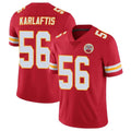 Tlead KC.Chiefs #56 George Karlaftis Player Red Limited Vapor Untouchable Home Game Stitched Jerseys