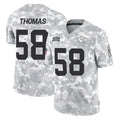 Tlead KC.Chiefs #58 Derrick Thomas Player Arctic Camo Salute To Service Limited Game Stitched Jerseys