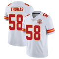 Tlead KC.Chiefs #58 Derrick Thomas White Limited Vapor Untouchable Home Game Stitched Jerseys