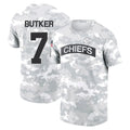 Tlead KC.Chiefs #7 Harrison Butker Player Salute to Service Hoodies & T-Shirts Stitched Jerseys