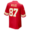 Tlead KC.Chiefs #87 Travis Kelce Red Game Stitched Jerseys