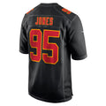 Tlead KC.Chiefs #95 Chris Jones Player Black Fashion Game Stitched Jerseys