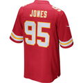 Tlead KC.Chiefs #95 Chris Jones Red Game Stitched Jerseys