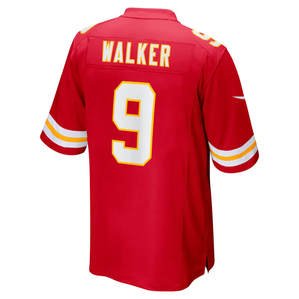 Tlead KC.Chiefs #9 Kenneth Walker III Red Game Stitched Jerseys