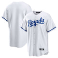 Tlead KC.Royals Player White Home Game Blank Player Stitched Jerseys