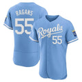 Tlead KC.Royals #55 Cole Ragans Player Light Blue Alt Limited Elite Home Stitched Jerseys