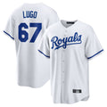 Tlead KC.Royals #67 Seth Lugo Player White Home Game Stitched Jerseys