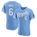 Tlead KC.Royals #6 Jonathan India Player Light Blue Alt Limited Elite Home Stitched Jerseys