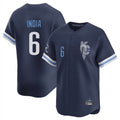 Tlead KC.Royals #6 Jonathan India Player Navy City Connect Limited Home Stitched Jerseys