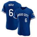 Tlead KC.Royals #6 Jonathan India Player Royal Limited Elite Home Stitched Jerseys