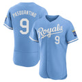 Tlead KC.Royals #9 Vinnie Pasquantino Player Light Blue Alt Limited Elite Home Stitched Jerseys