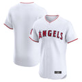 Tlead LA.Angels White Limited Elite Home Blank Player Stitched Jerseys