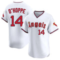 Tlead LA.Angels #14 Logan O'Hoppe Player White T-shirt Home Limited Stitched Jerseys