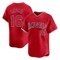 Tlead LA.Angels #16 Yusei Kikuchi Player Red Home Limited Stitched Jerseys