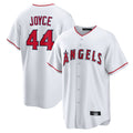 Tlead LA.Angels #44 Ben Joyce Player White Home Game Stitched Jerseys