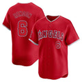 Tlead LA.Angels #6 Anthony Rendon Player Red Home Limited Stitched Jerseys