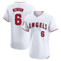 Tlead LA.Angels #6 Anthony Rendon Player White Limited Elite Stitched Home Jerseys