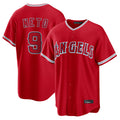 Tlead LA.Angels #9 Zach Neto Player Red Home Game Stitched Jerseys