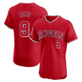 Tlead LA.Angels #9 Zach Neto Player Red Home Limited Elite Stitched Jerseys