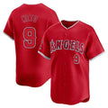Tlead LA.Angels #9 Zach Neto Player Red Home Limited Stitched Jerseys